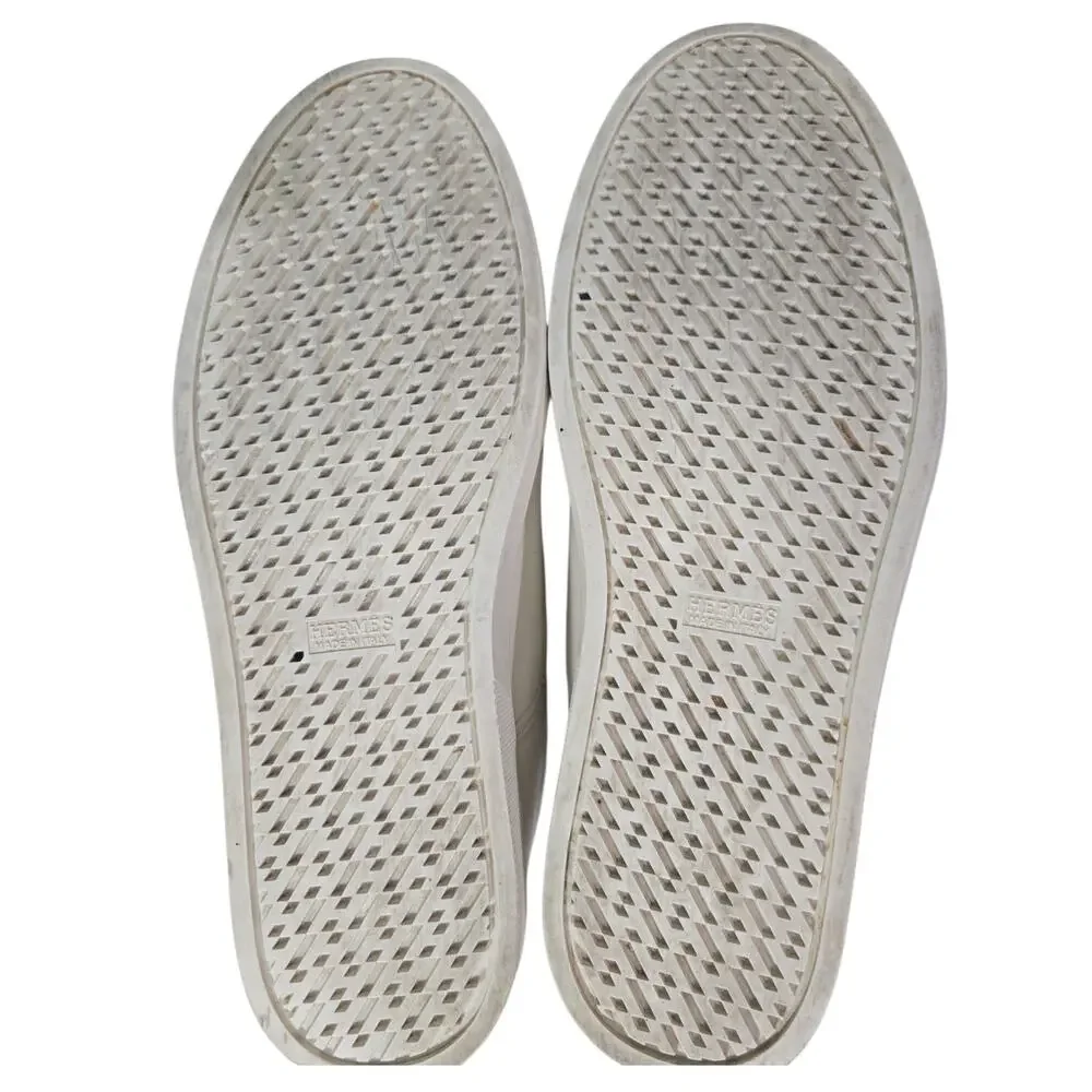 Hermes Men's Quicker Leather Sneakers